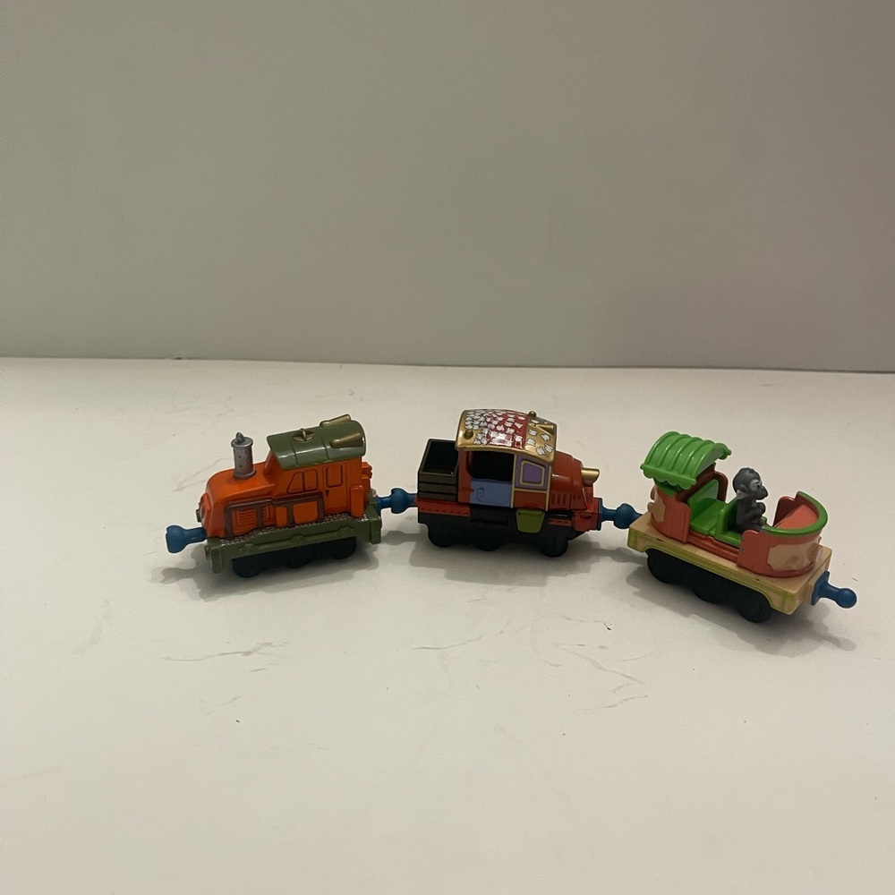 Chuggington Mtambo’s Safari Cars Diecast Train Engine Lot 2010 Learning Curve